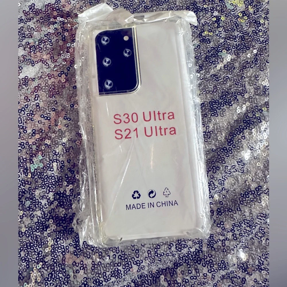 Samsung S21 Ultra 5G Clear Phone Case/ cover